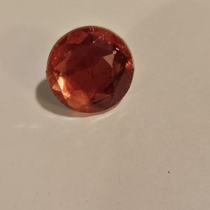 Small Pink Faux Crystal Lapel Pin